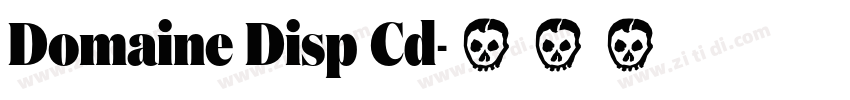Domaine Disp Cd字体转换